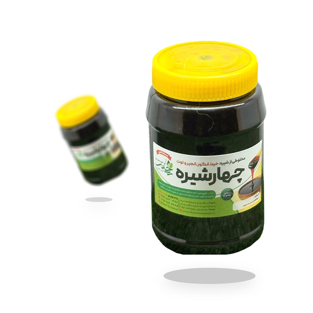 چهار شیره ارگانیک ریحانی سلامت