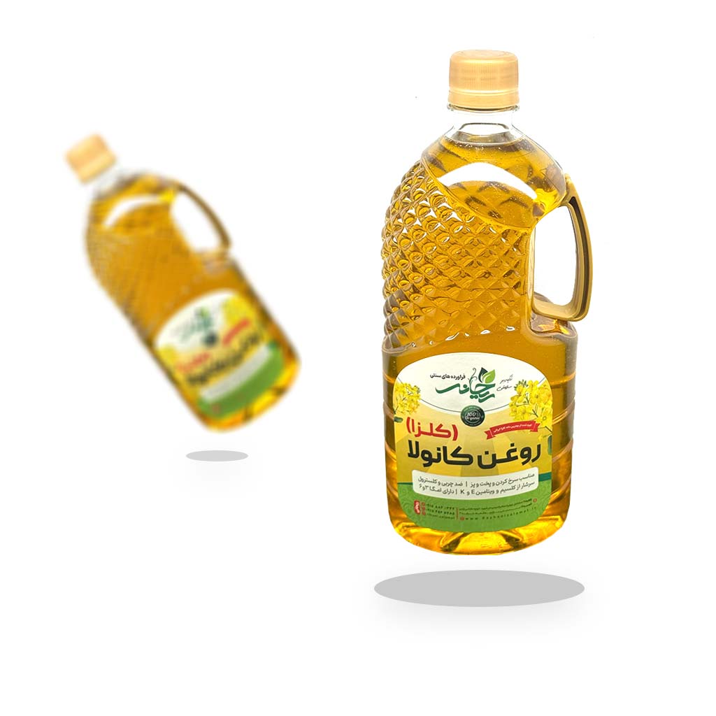 روغن کانولا ارگانیک ریحانی سلامت