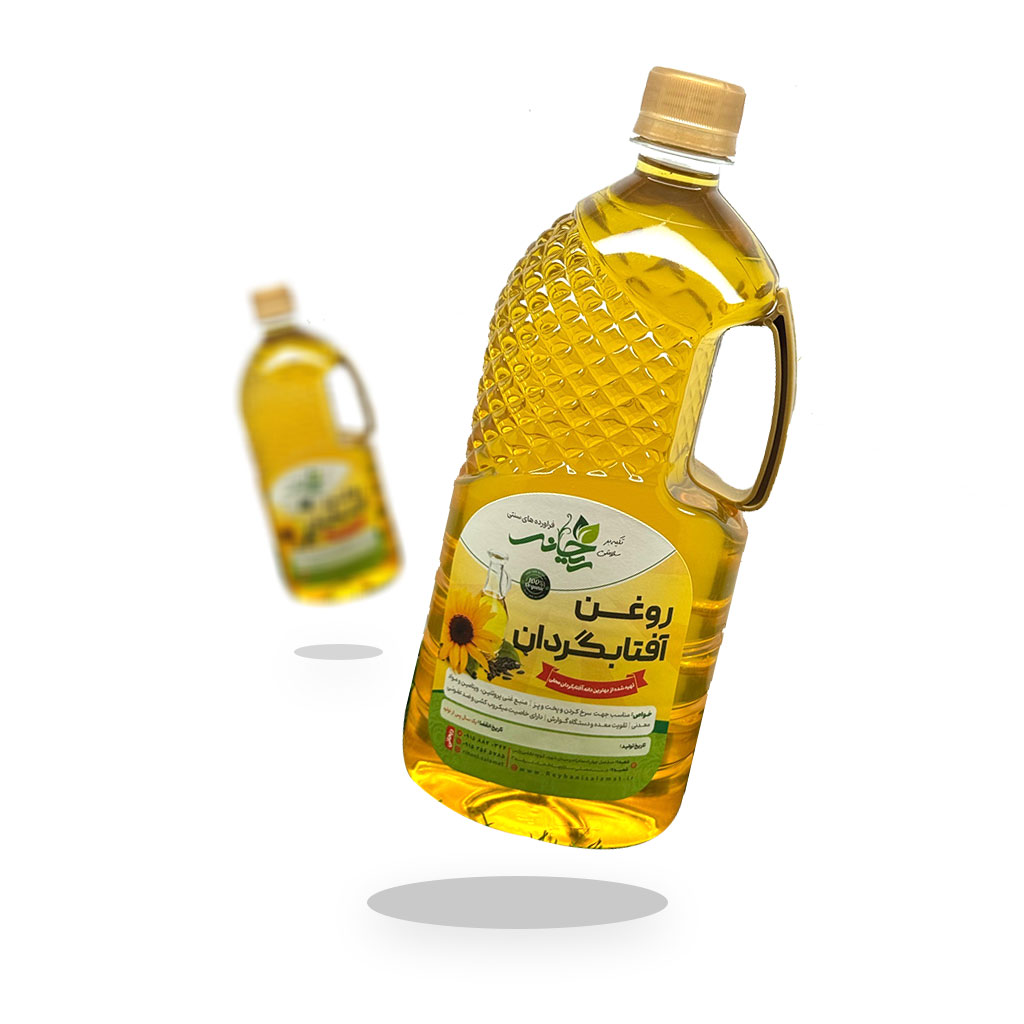روغن آفتابگردان ارگانیک ریحانی سلامت