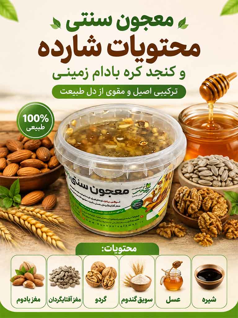 معجون سنتی 4 مغز ریحانی سلامت